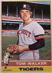 1976 Topps Baseball Cards      186     Tom Walker